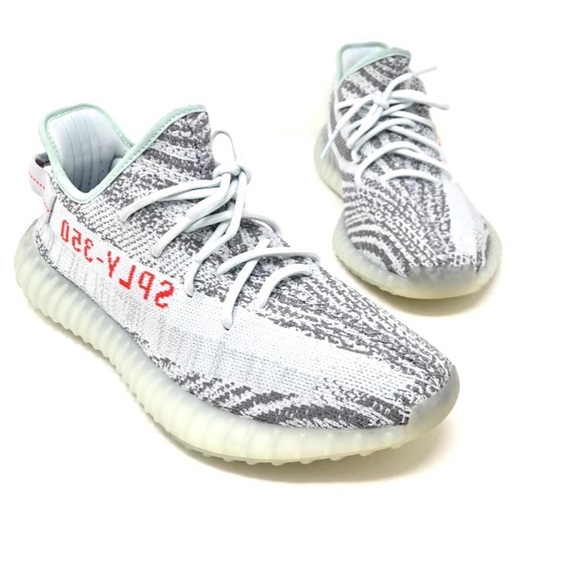Adidas Blue Tint Yeezy Boost 350 V2 Sneakers - Picture 2 of 6